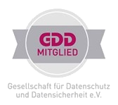 Logo von GDD Mitglied (Gesellschaft für Datenschutz und Datensicherheit e.V.)